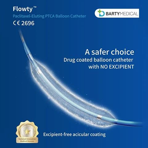 🎆 🎇 マイルストーン達成 🎉 🎈 Barty Medical が 2 つの革新的な薬剤-コーティングされたバルーンで CE MDR 認証を取得